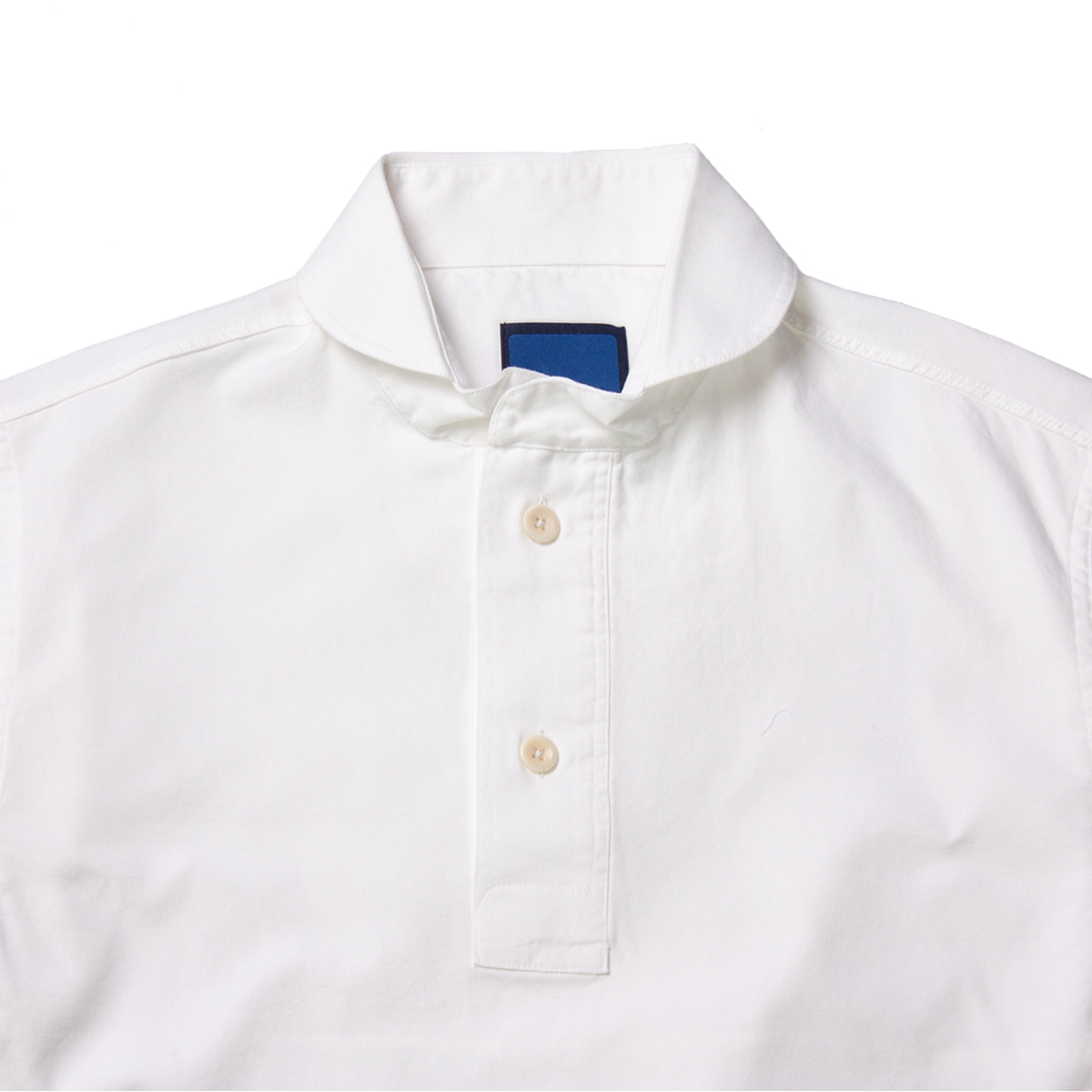 [DOCUMENT] THE DOCUMENT FRENCH ROUND COLLAR SHIRT &#039;OFF WHITE&#039;