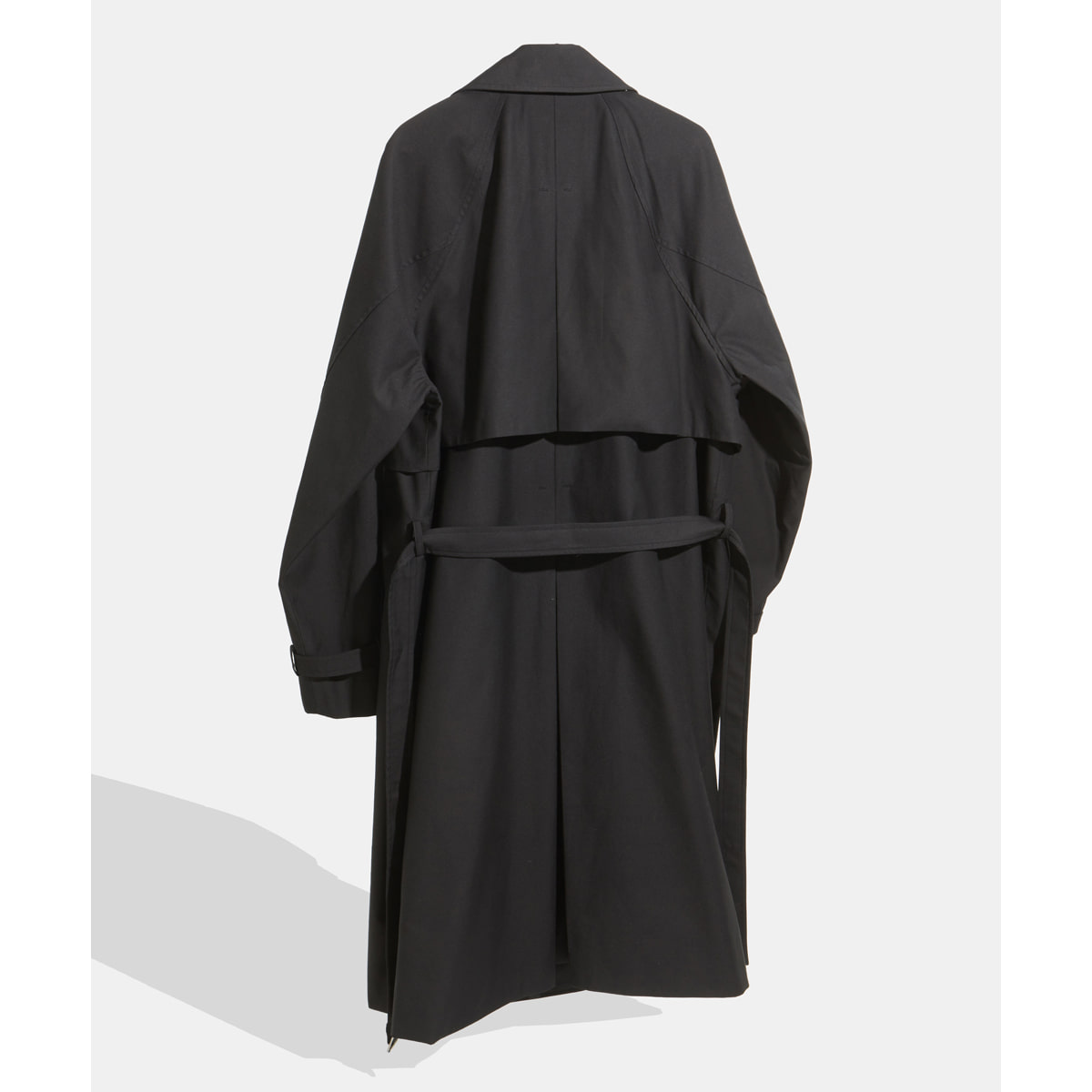 [YOUTH] BELTED TRENCH COAT &#039;BLACK&#039;