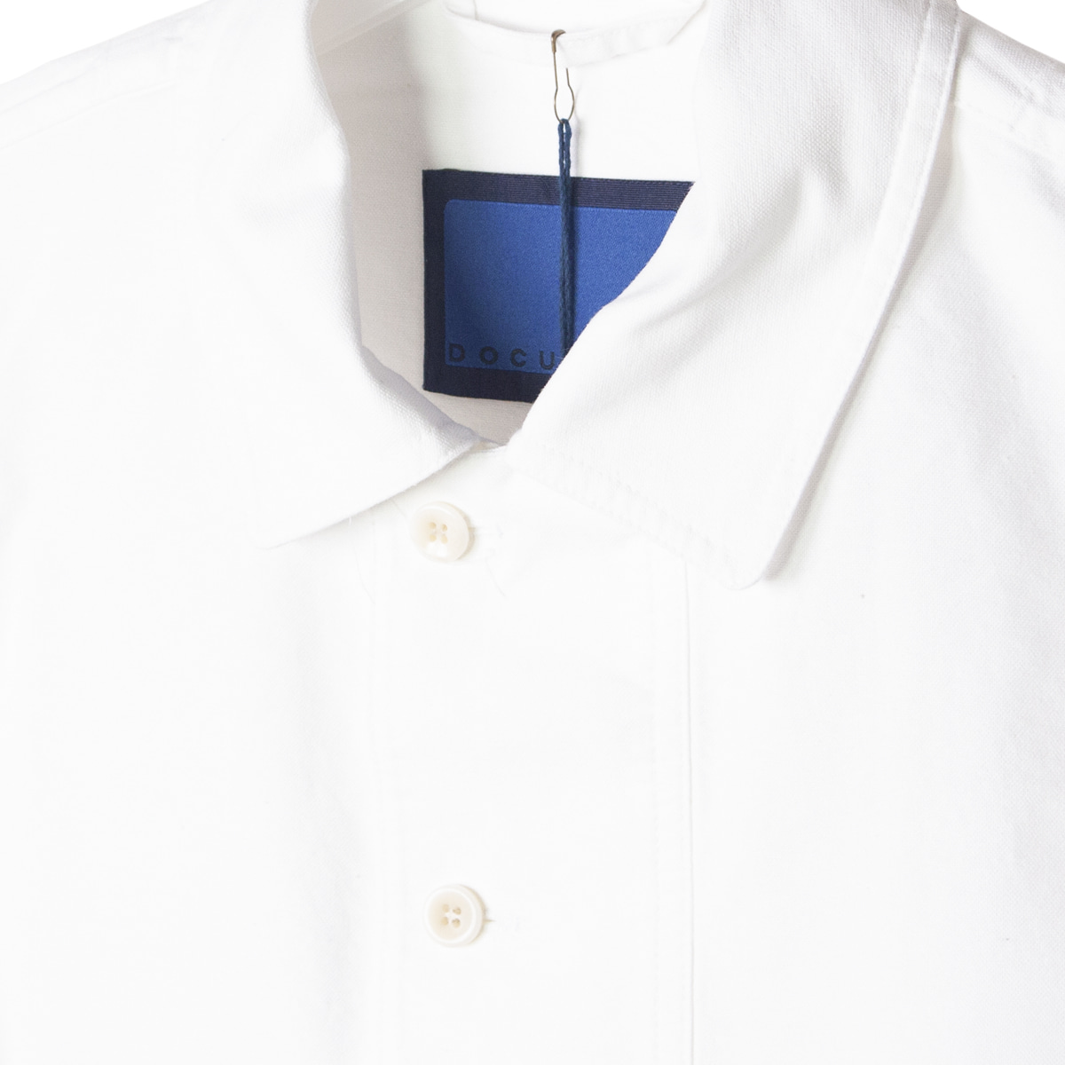 [DOCUMENT] COTTON PULL OVER SHIRT &#039;WHITE&#039;