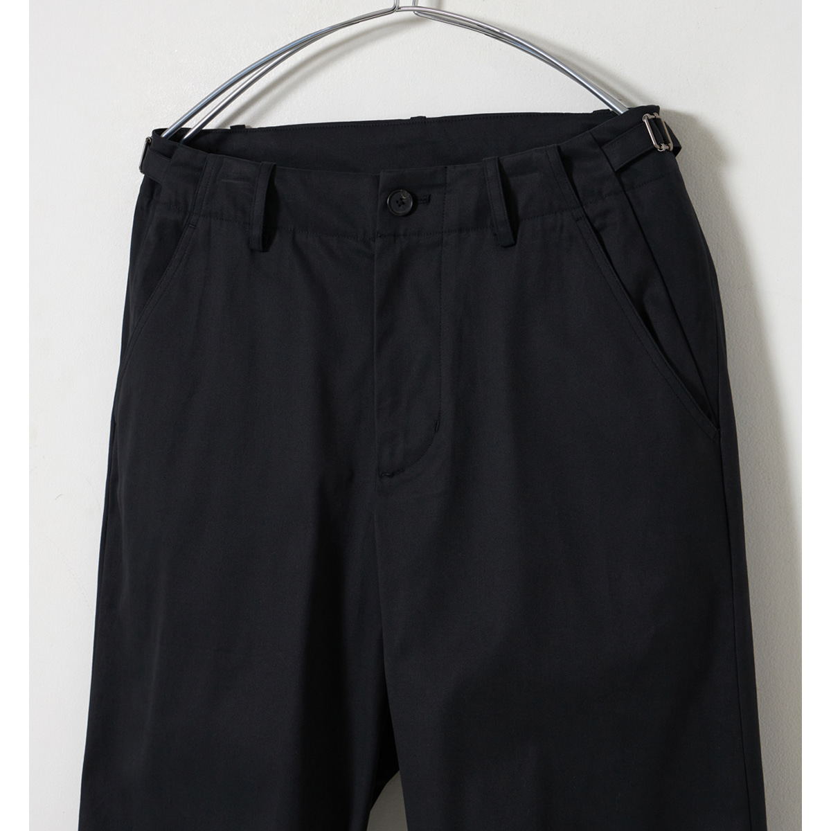 [YOUTH] WIDE CHINO PANTS &#039;BLACK&#039;