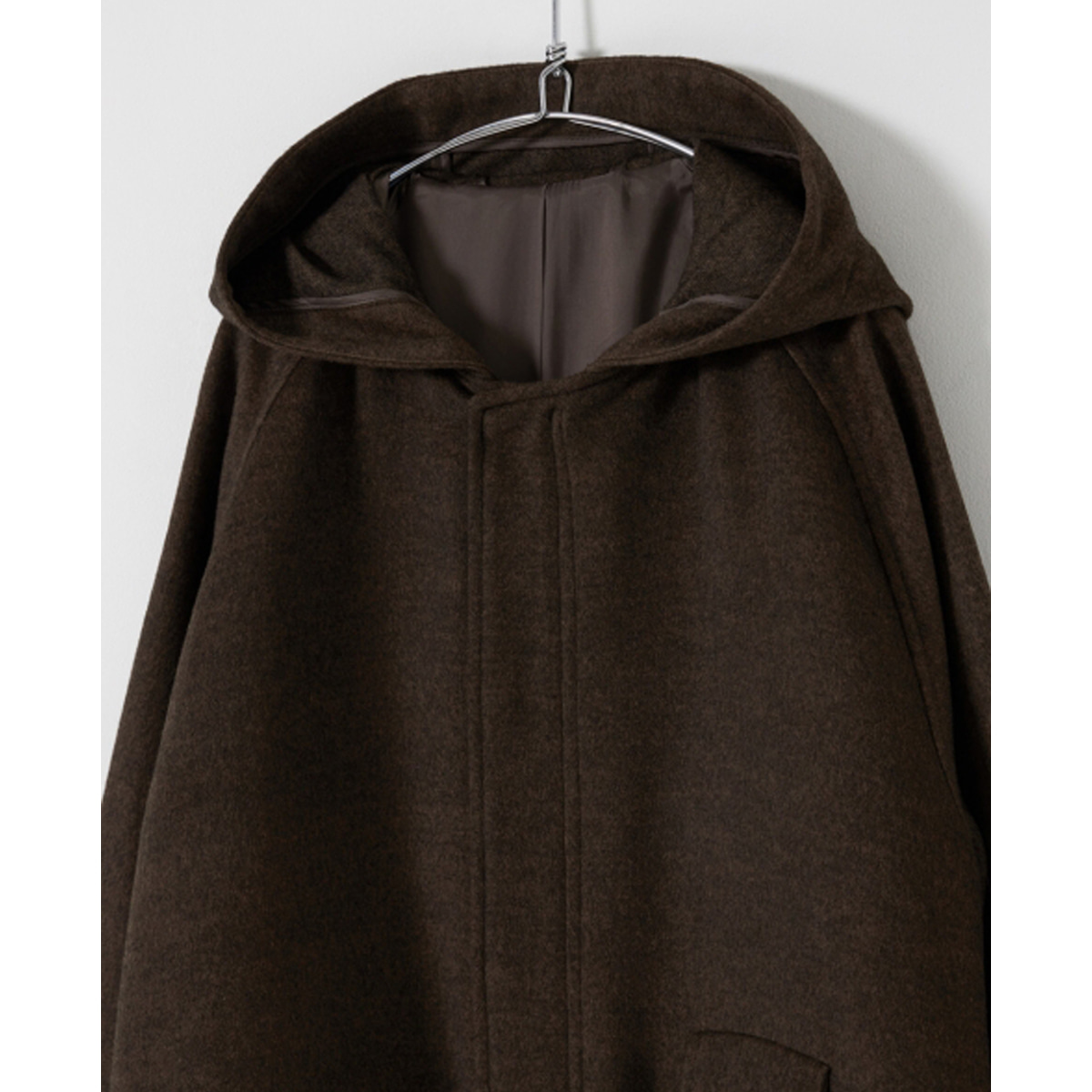 [YOUTH] HOODED COAT &#039;BROWN&#039;