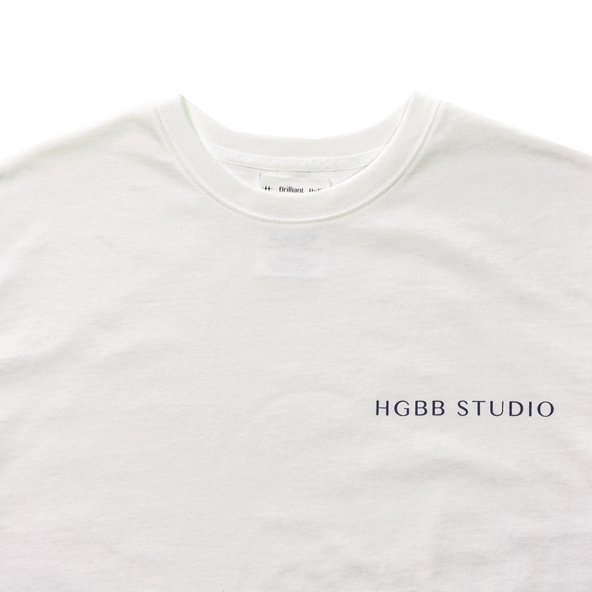 [HGBB STUDIO] HGBB LOGO T-SHIRTS &#039;WHITE&#039;