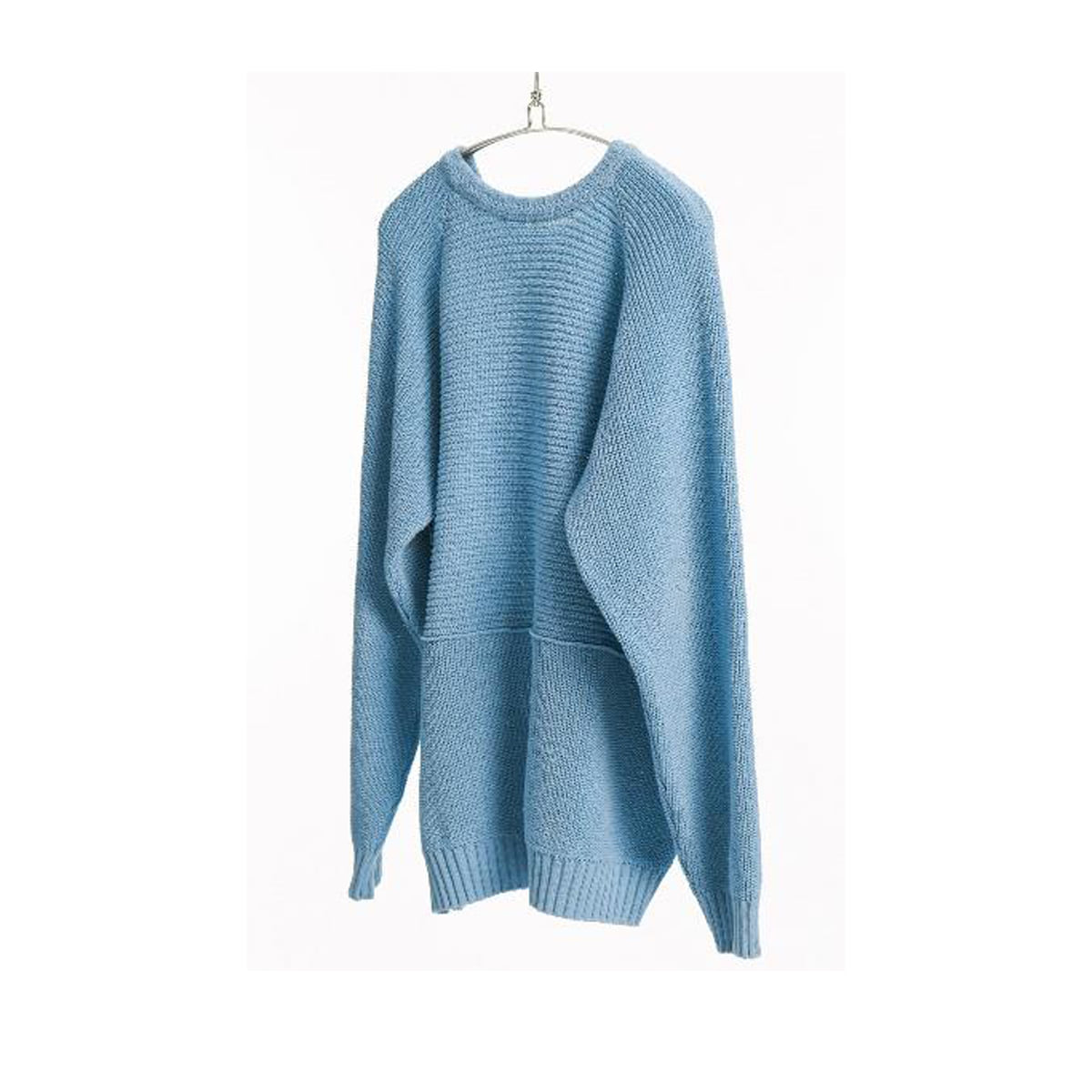 [YOUTH] STRUCTURED KNIT &#039;PALE BLUE&#039;