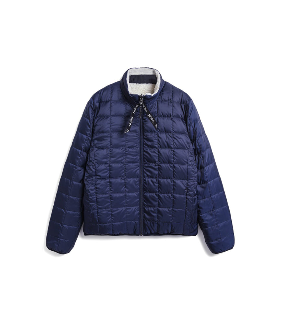 [TAION]&quot;DOWN x BOA&quot; REVERSIBLE JKT TAION-R102MB &#039;NAVY x IVORY&#039;