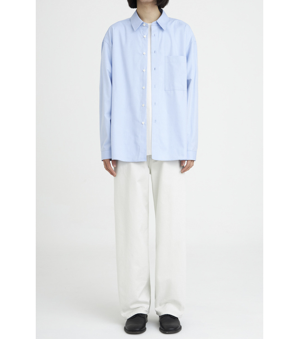 [YOUTH] LOOSED SHIRT &#039;SKY BLUE&#039;