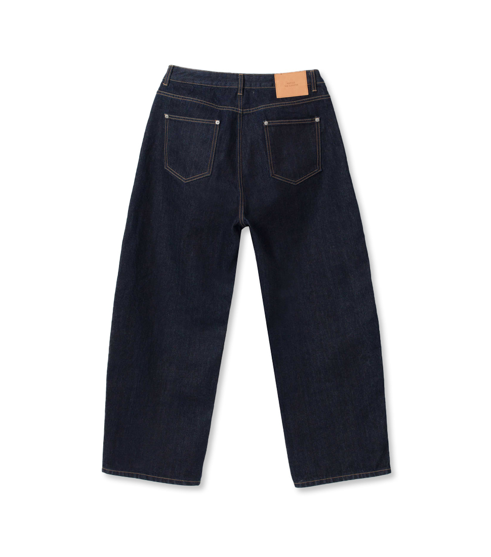 [MATISSE THE CURATOR]WIDE DENIM &#039;ONE-WASHED&#039;