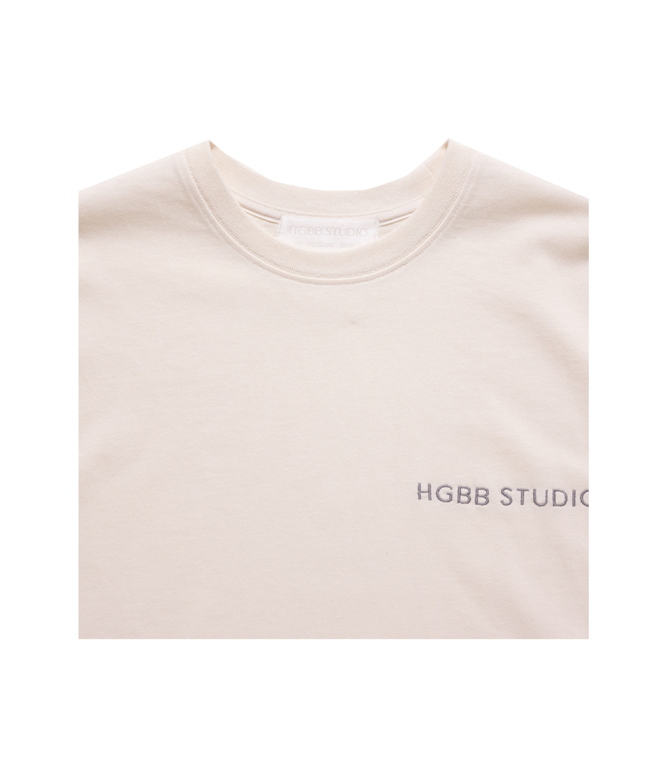 [HGBB STUDIO]HGBB LOGO TSHIRT &#039;TOFU’
