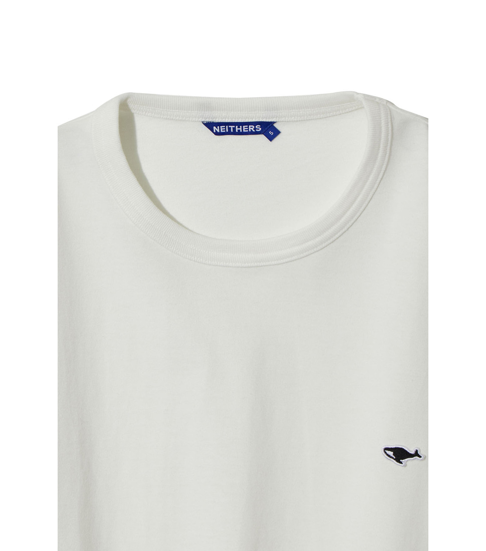 [NEITHERS] BASIC S/S T-SHIRT &#039;OFF WHITE&#039;