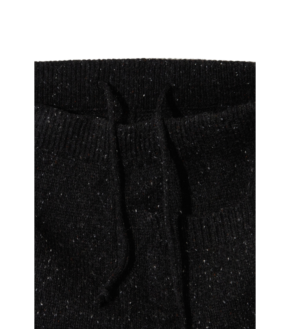 [NEITHERS] OVERSIZED KNITTED PANTS &#039;BLACK&#039;