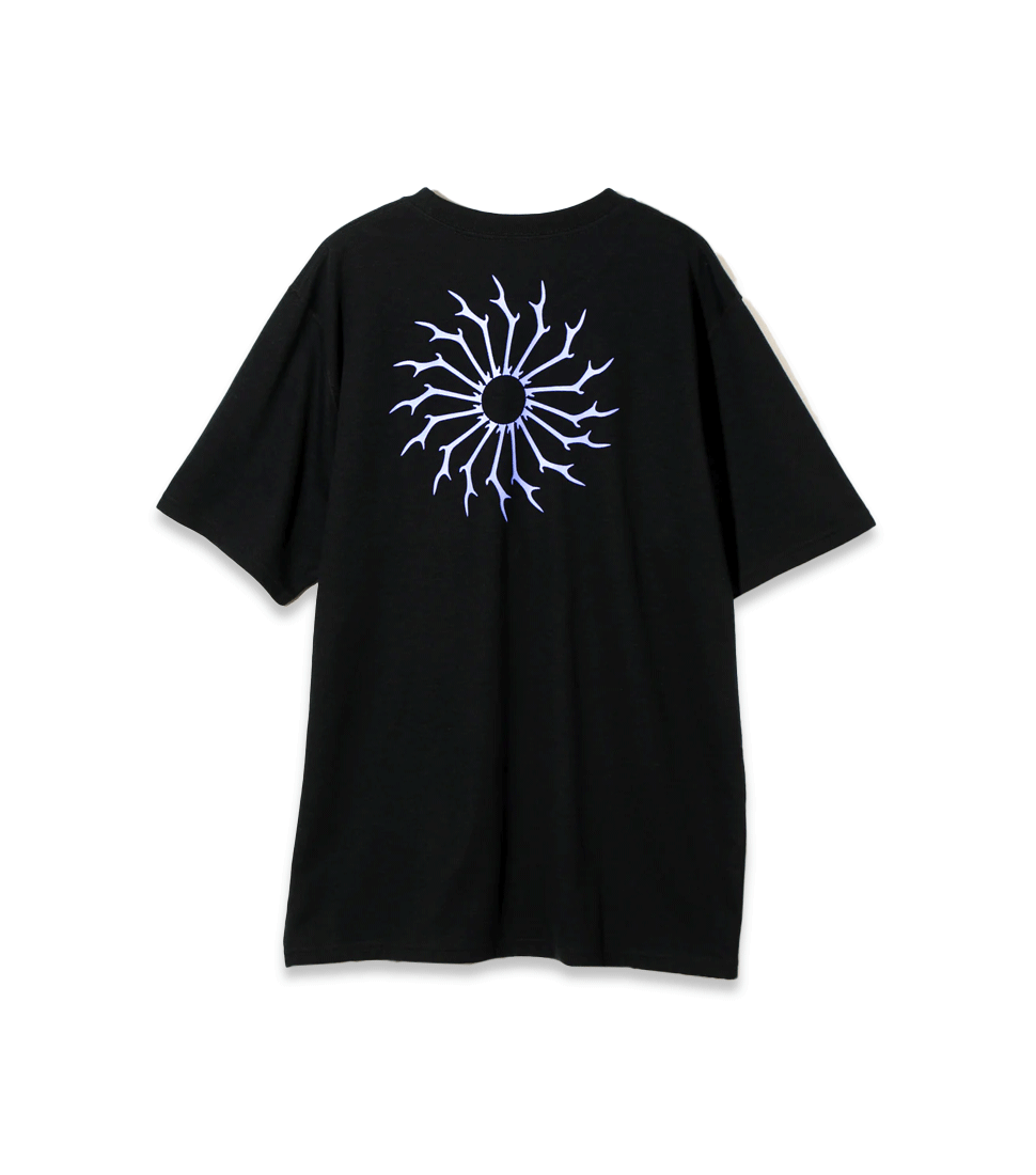 [SOUTH2 WEST8]S/S ROUND POCKET TEE- CIRCLE HORN &#039;BLACK’