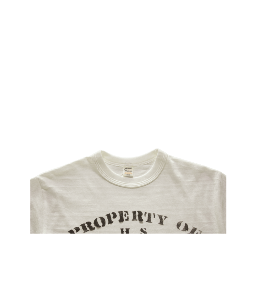 [WAREHOUSE]LOT 4601 PROPERTY OF H S POLY &#039;OFF WHITE&#039;
