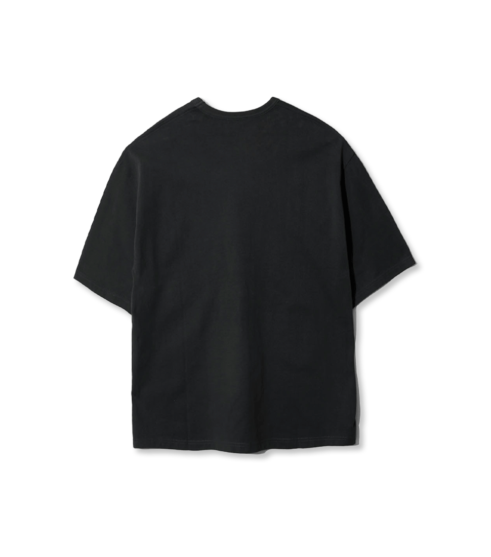 [NEITHERS] WIDE S/S T-SHIRT &#039;NAVY&#039;