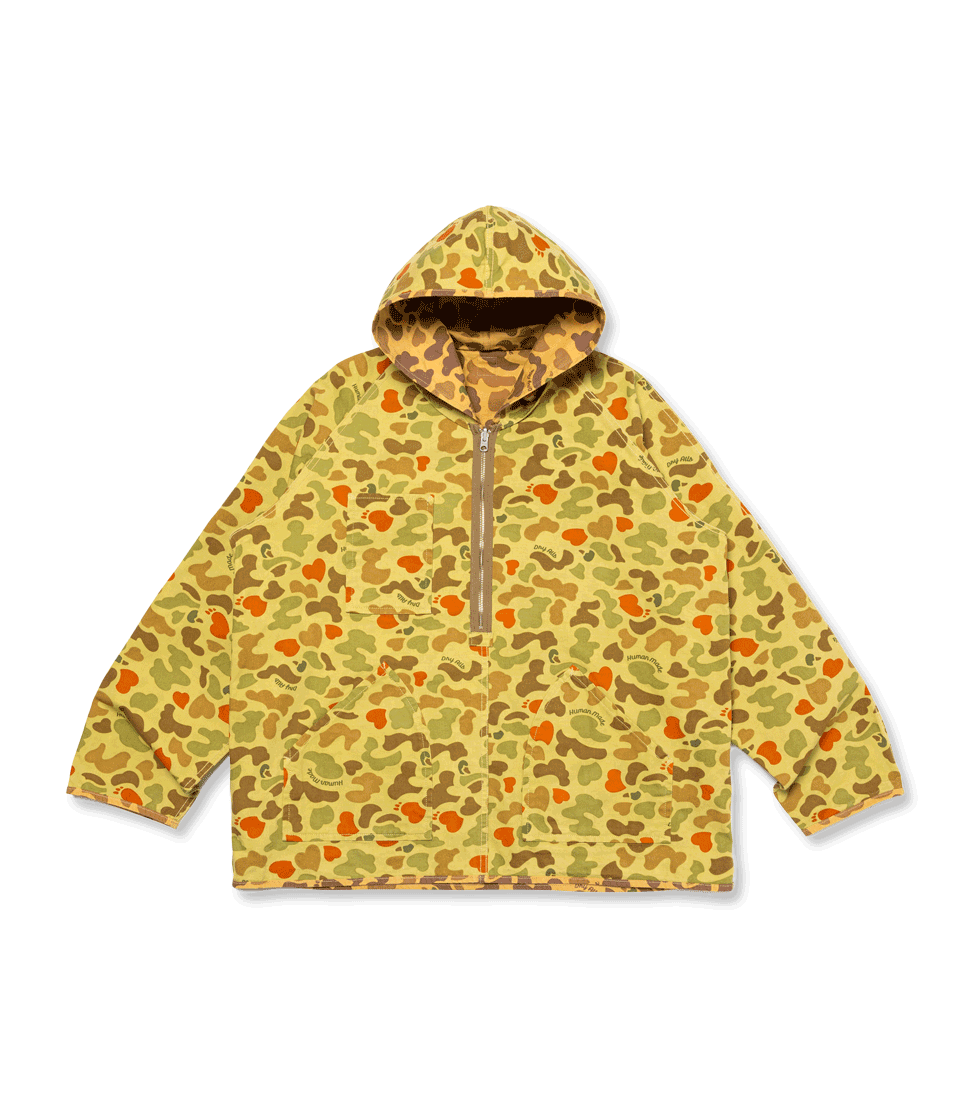 [HUMAN MADE]DUCK CAMO PULLOVER JACKET &#039;BROWN&#039;