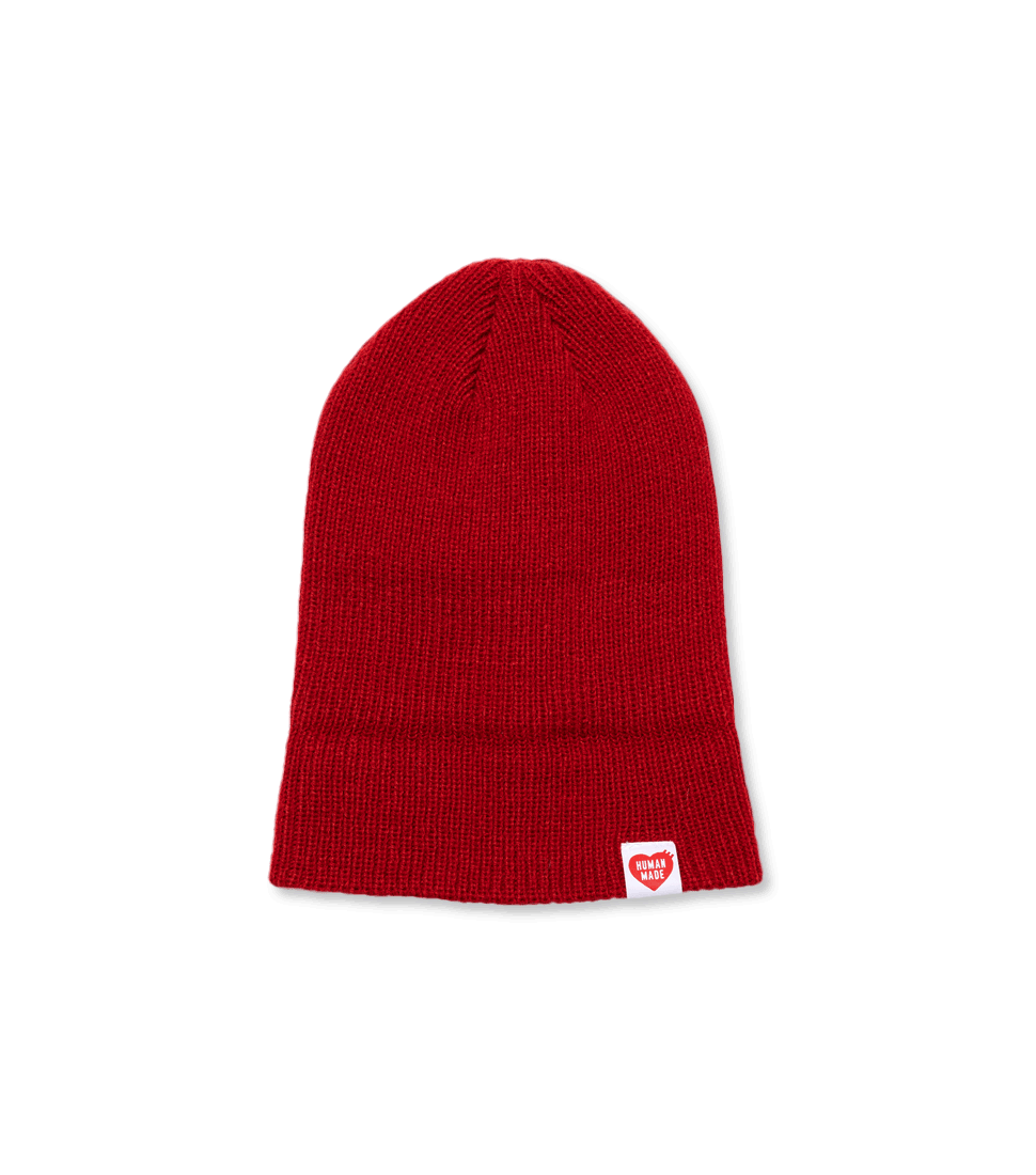 [HUMAN MADE]CLASSIC BEANIE &#039;RED&#039;