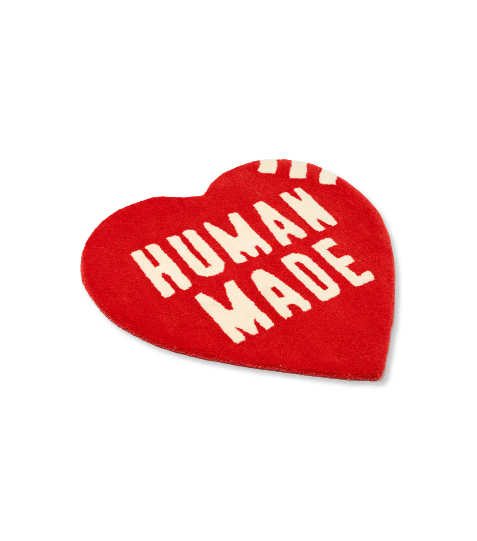 [HUMAN MADE]HEART RUG MEDIUM &#039;RED&#039;