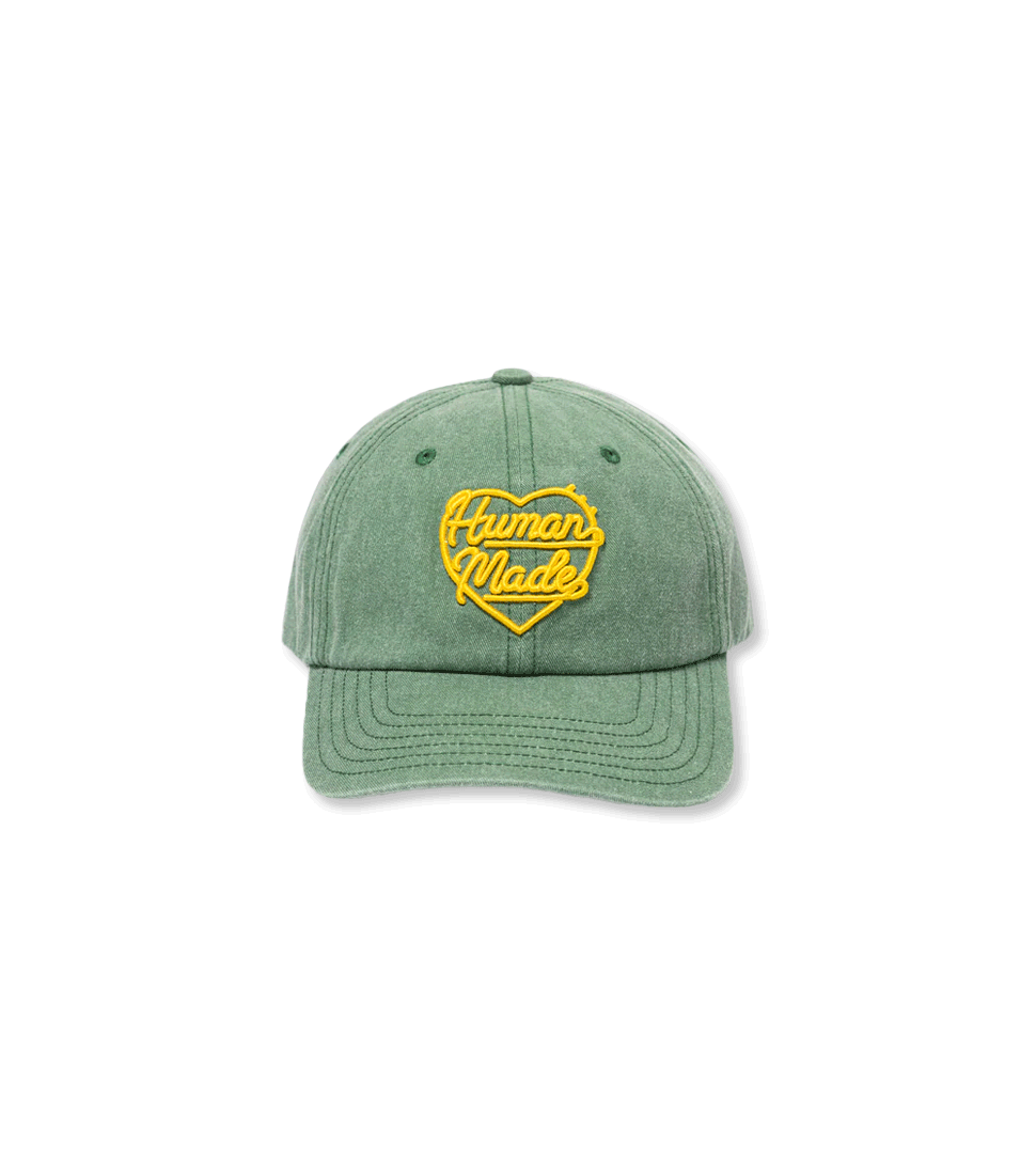 [HUMAN MADE]6 PANEL CAP #1 &#039;GREEN&#039;