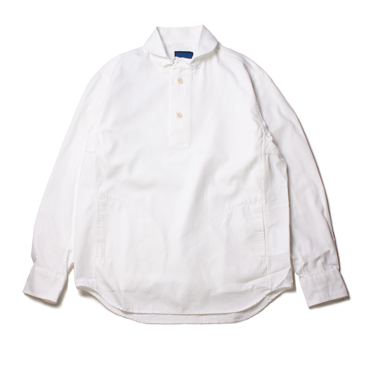 [DOCUMENT] THE DOCUMENT FRENCH ROUND COLLAR SHIRT &#039;OFF WHITE&#039;