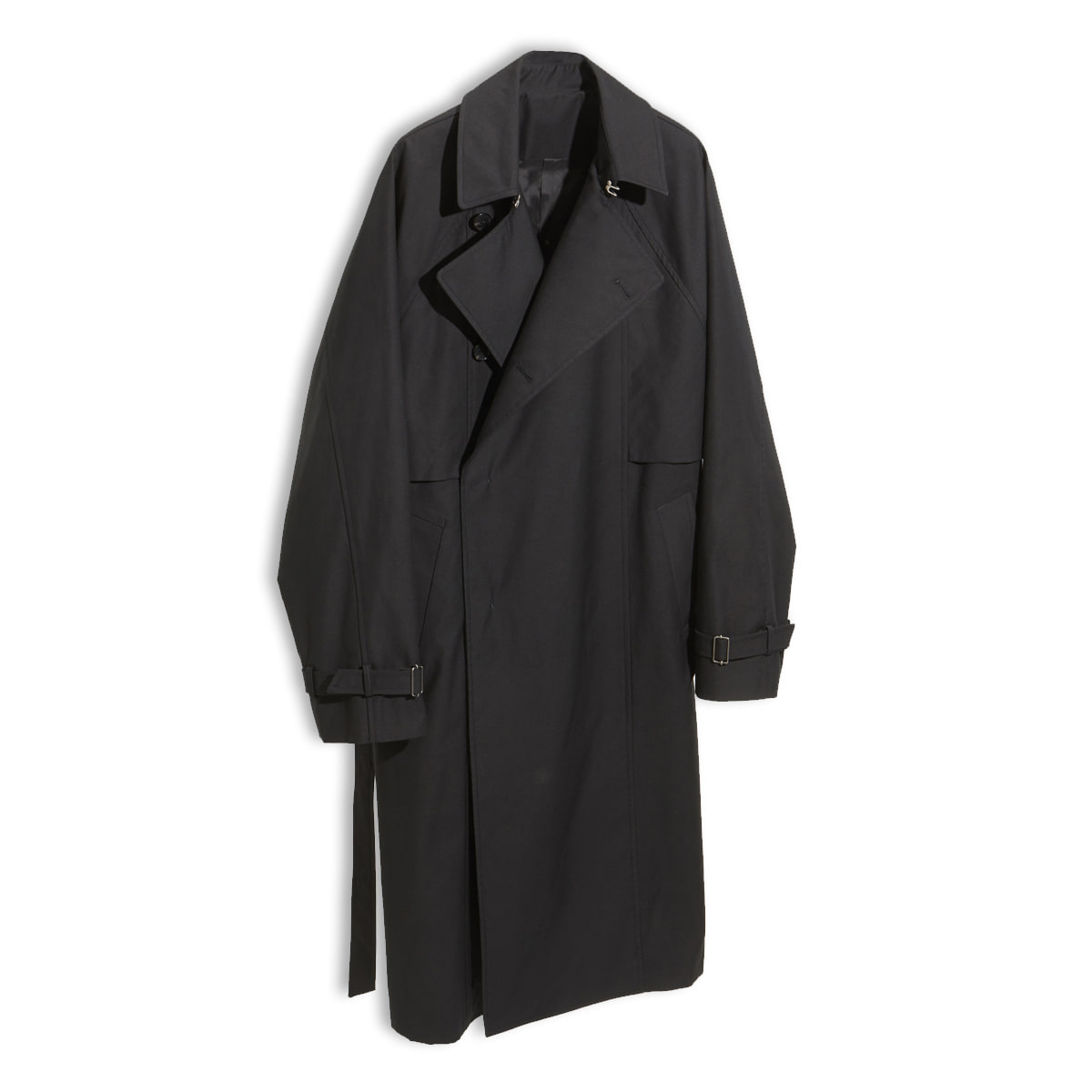 [YOUTH] BELTED TRENCH COAT &#039;BLACK&#039;