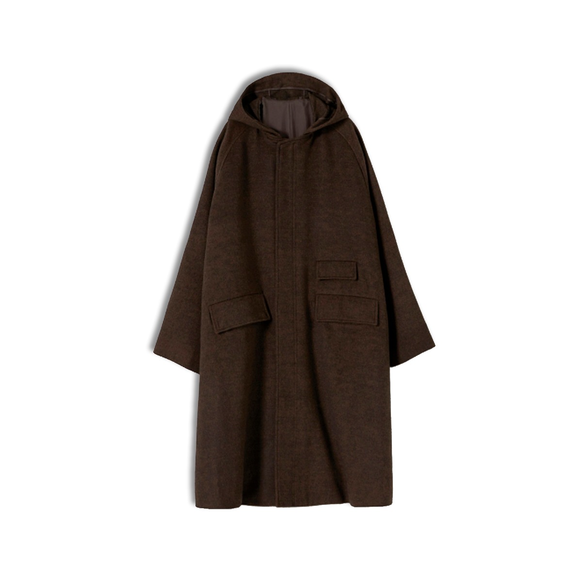 [YOUTH] HOODED COAT &#039;BROWN&#039;