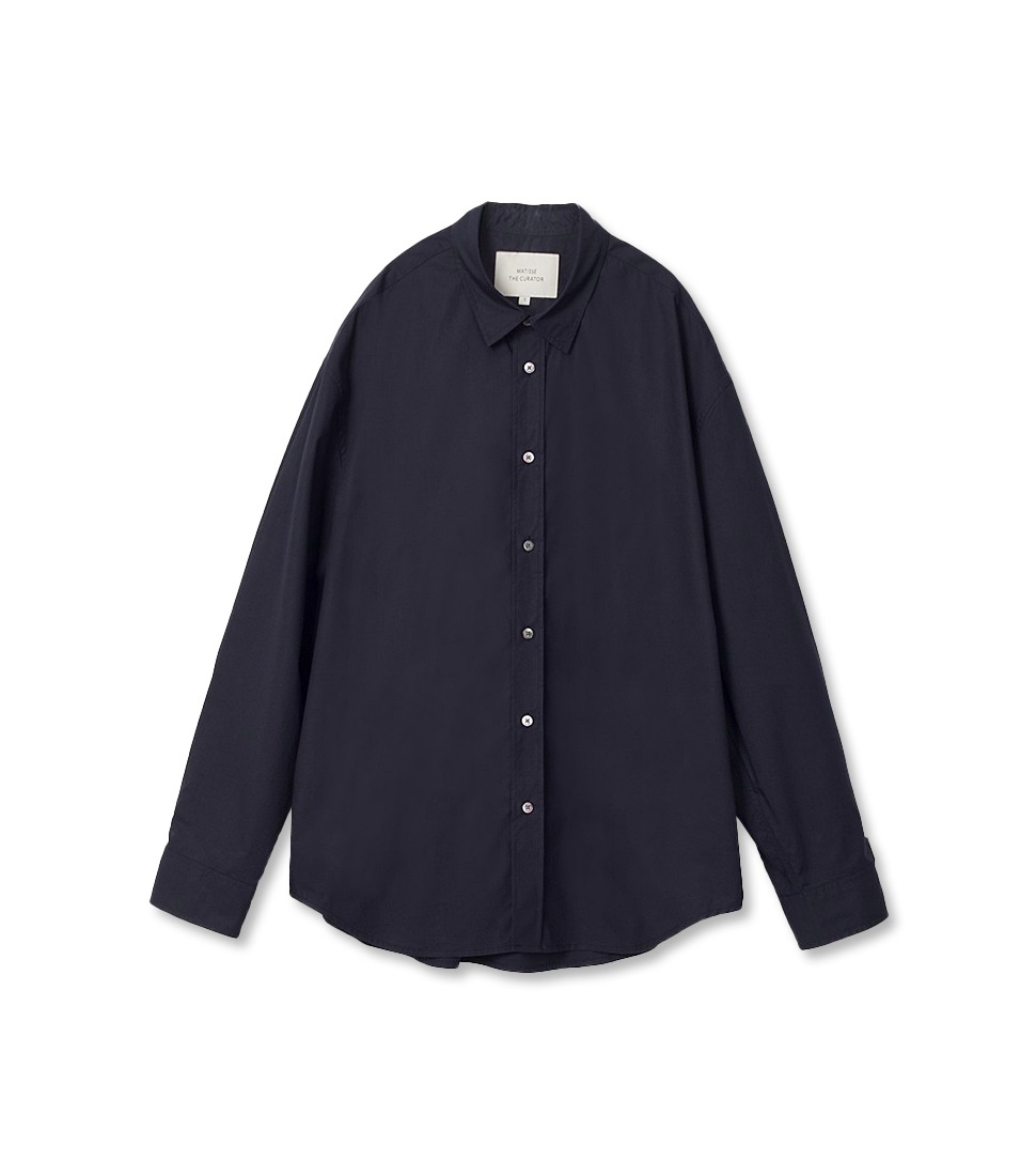 [MATISSE THE CURATOR] COLLECTOR SHIRTS &#039;NAVY&#039;
