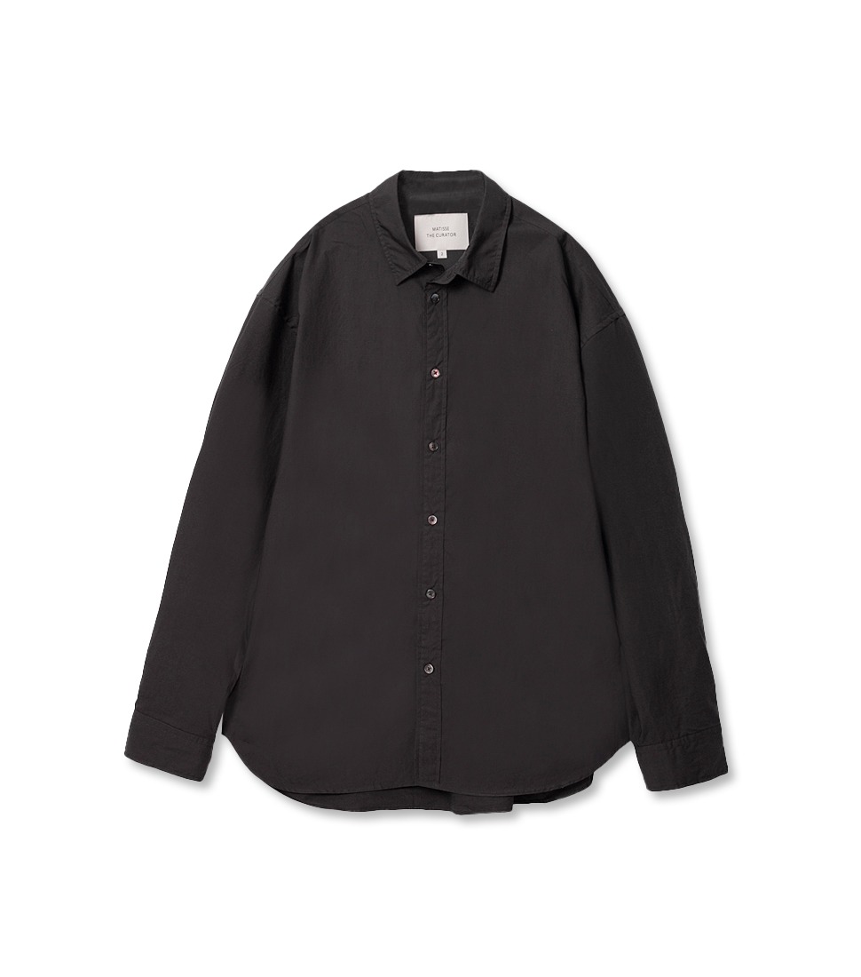 [MATISSE THE CURATOR] COLLECTOR SHIRTS &#039;CHARCOAL&#039;