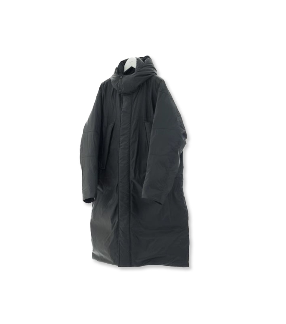 [YOUTH] OVERSIZED LONG DOWN PARKA &#039;BLACK&#039;