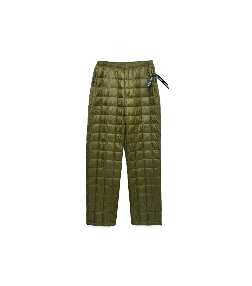 [TAION]DOWN PANTS TAION-1301MTP &#039;OLIVE&#039;