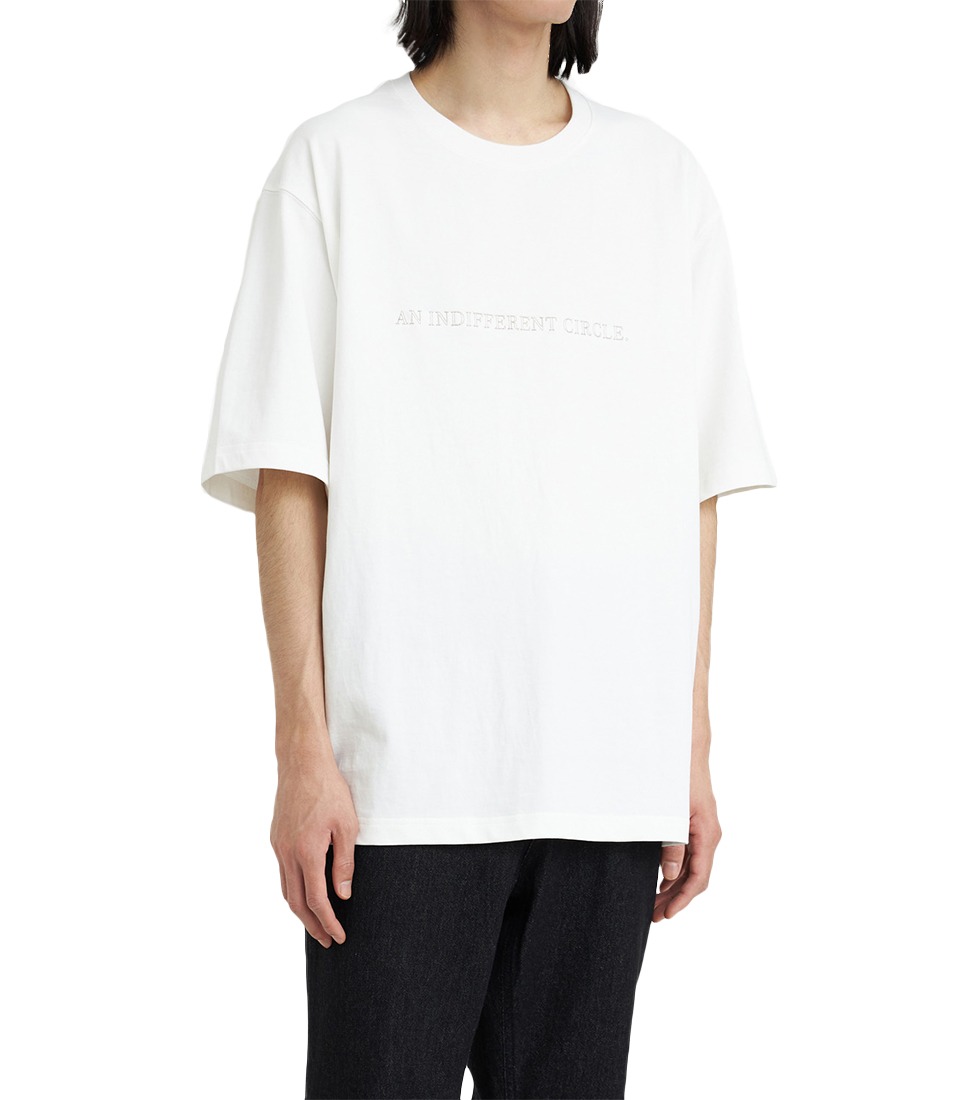 [YOUTH] H/S EMBROIDERY T-SHIRT &#039;WHITE&#039;
