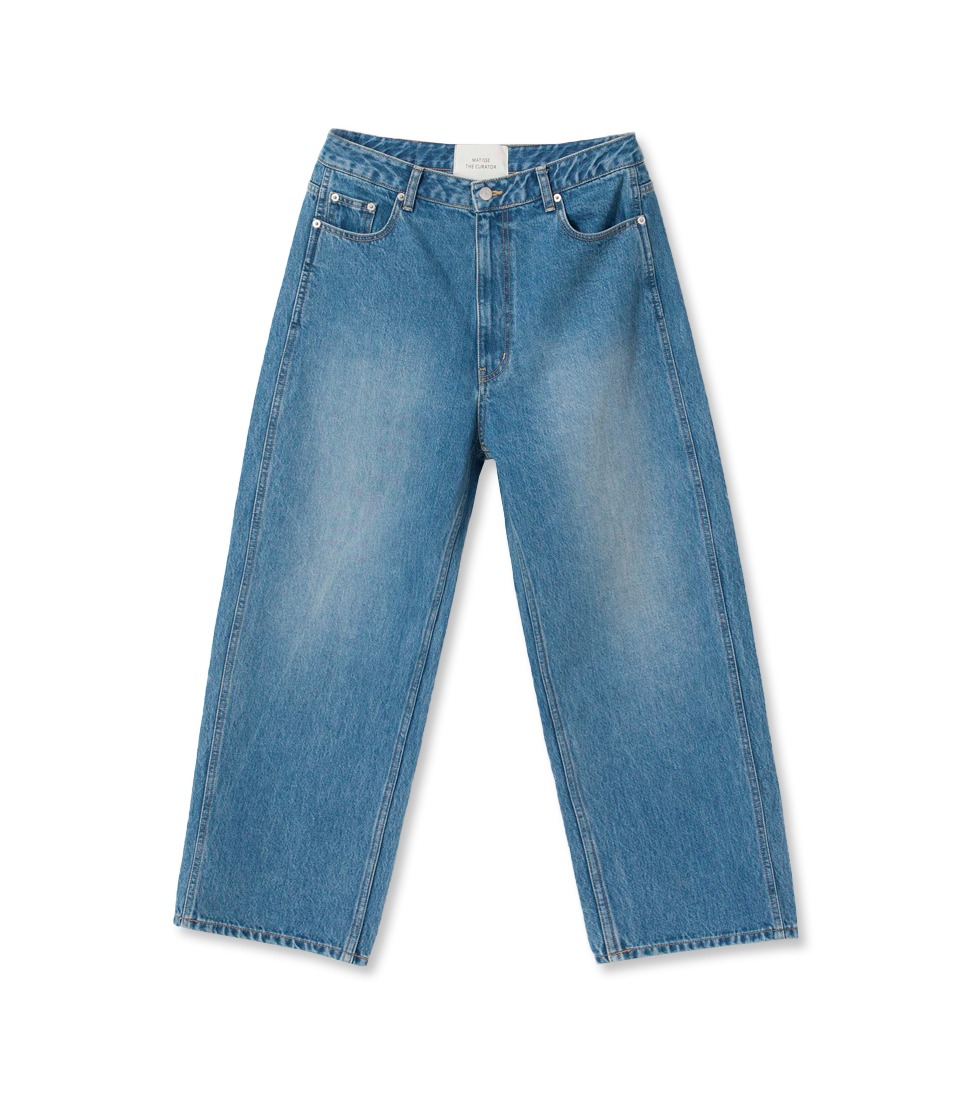 [MATISSE THE CURATOR]WIDE DENIM &#039;WASHED&#039;