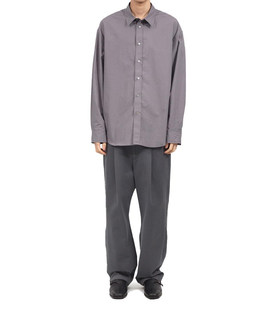 [MATISSE THE CURATOR]COLLECTOR SHIRTS &#039;GREY&#039;