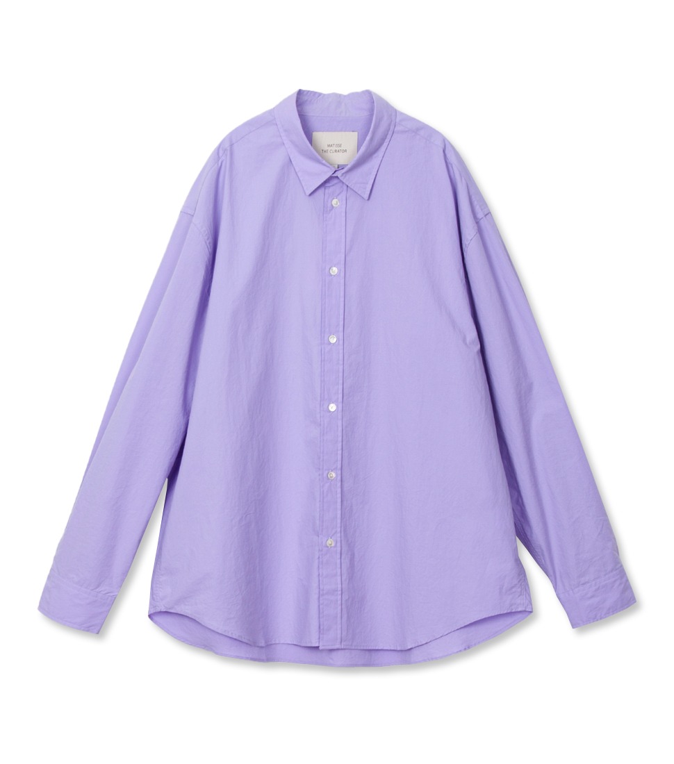 [MATISSE THE CURATOR]COLLECTOR SHIRTS &#039;PURPLE&#039;