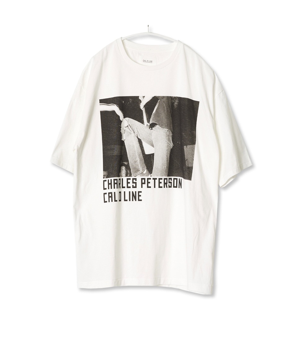[CAL O LINE] &quot;MUD 2&quot; S/S TEE ‘WHITE’