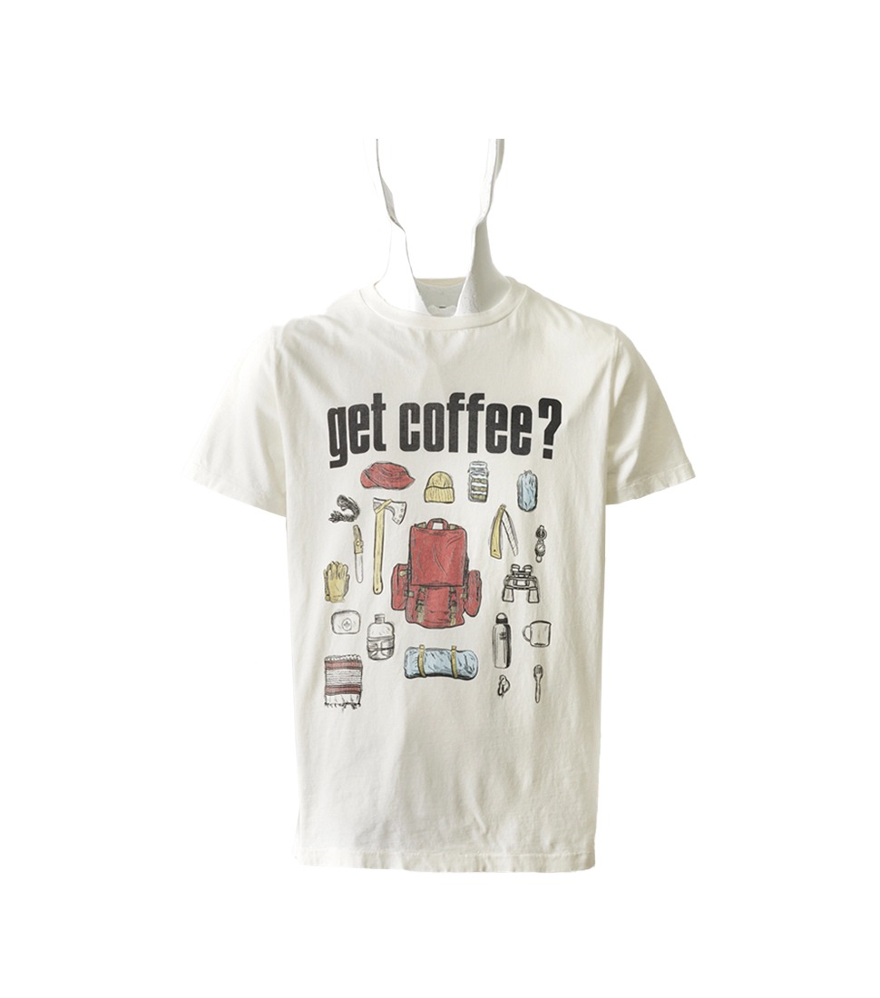 [REMI RELIEF]SP FINISH T(GET COFFEE) &#039;OFF WHITE&#039;