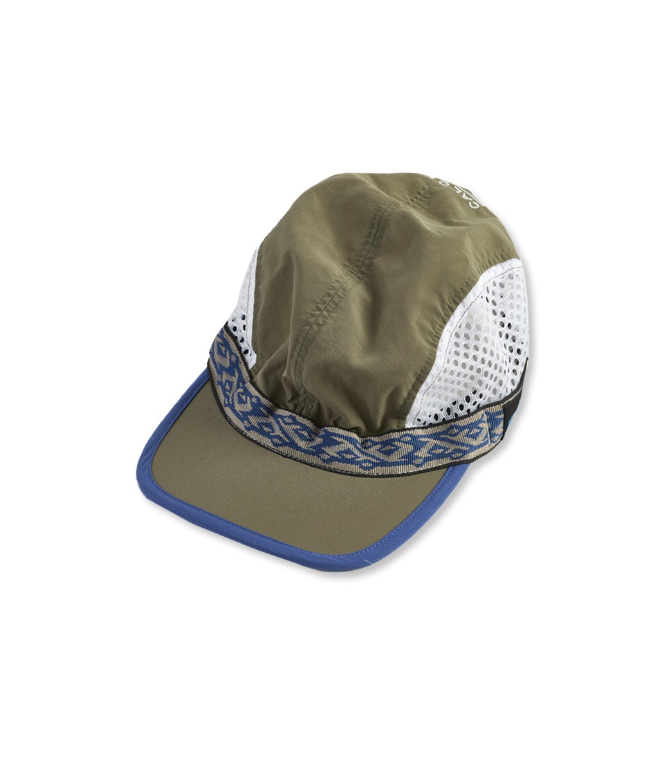 [CAL O LINE] VENTED STRAP CAP ‘KHAKI’