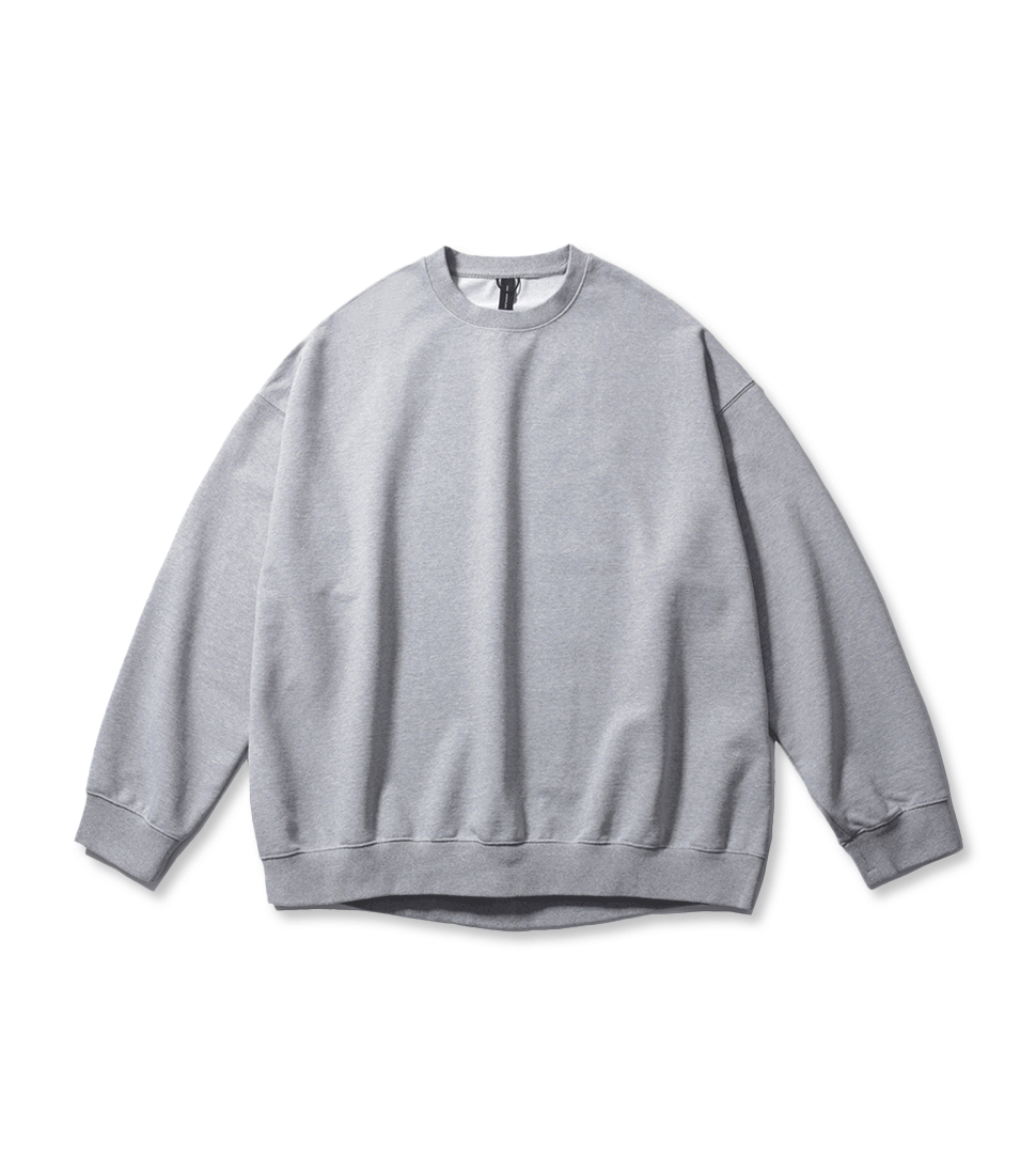 [MOIF]BAGGY SWEAT SHIRT&#039;HAETHER GRAY&#039;