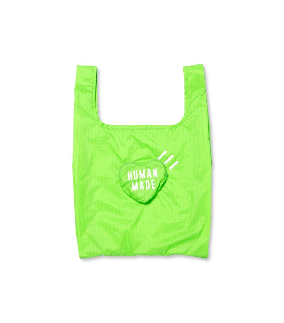 [HUMAN MADE]HEART SHOPPER BAG &#039;GREEN&#039;