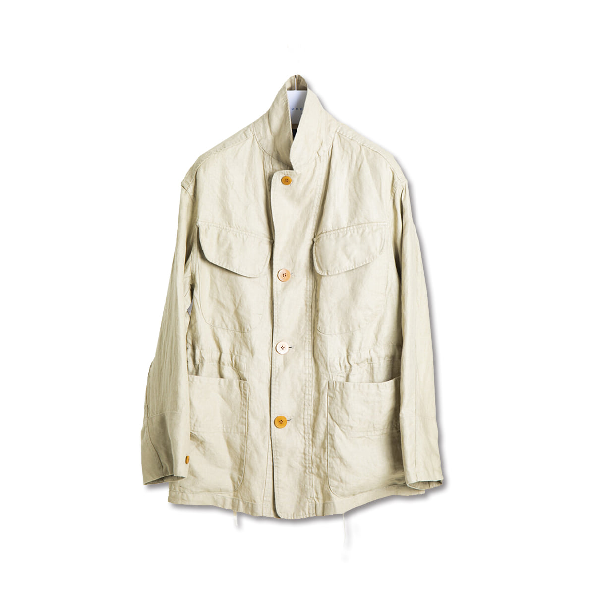 [DOCUMENT] LINEN FIELD JACKET &#039;TAUPE&#039;