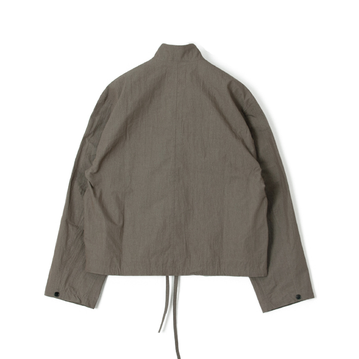 [ART IF ACTS] TWO POCKET STAND COLLAR SHIRTS &#039;KHAKI&#039;