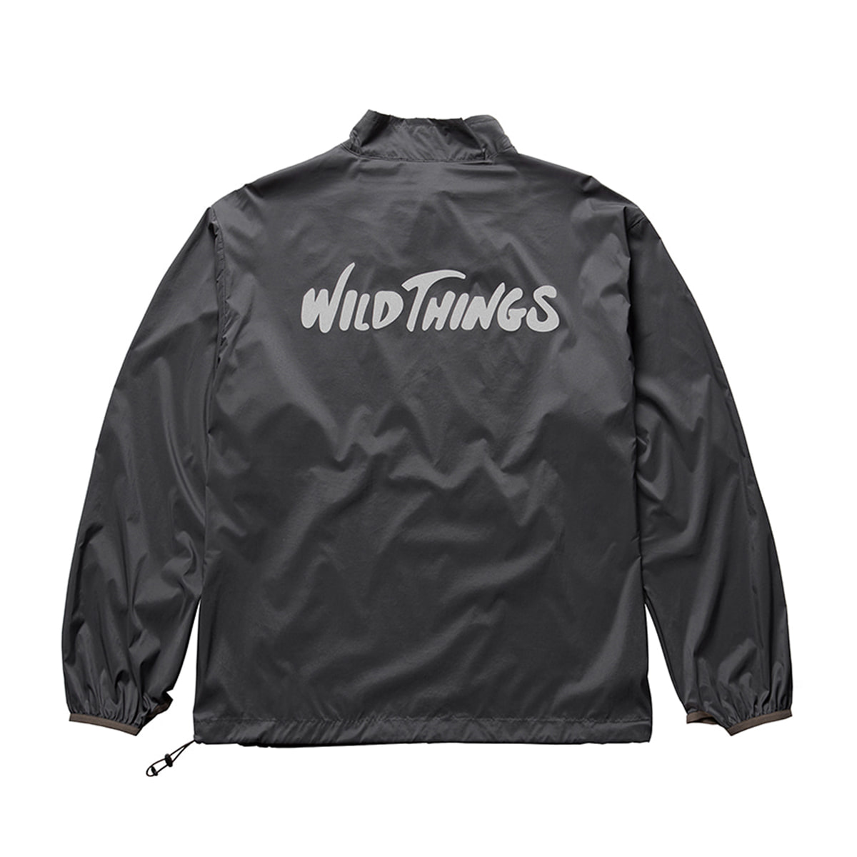 [WILD THINGS] PACKABLE ANORAK &#039;CHARCOAL&#039;