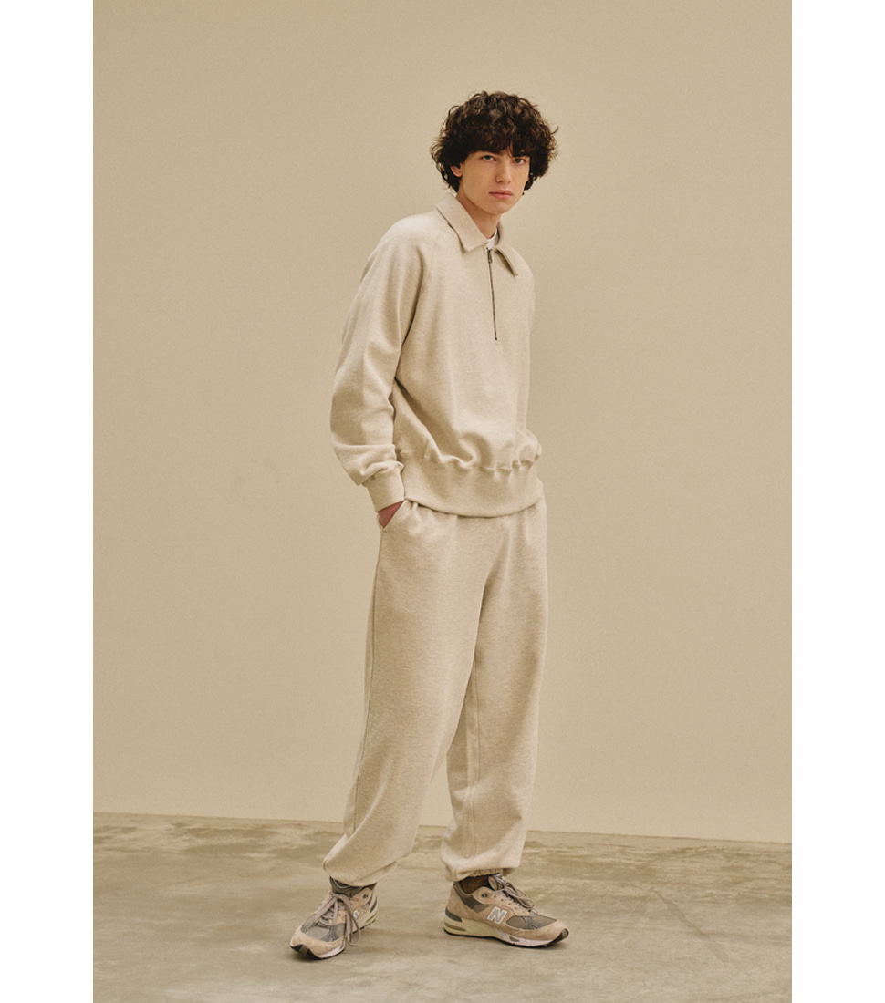 [ART IF ACTS]CAMPUS SWEAT PANTS &#039;OATMEAL&#039;