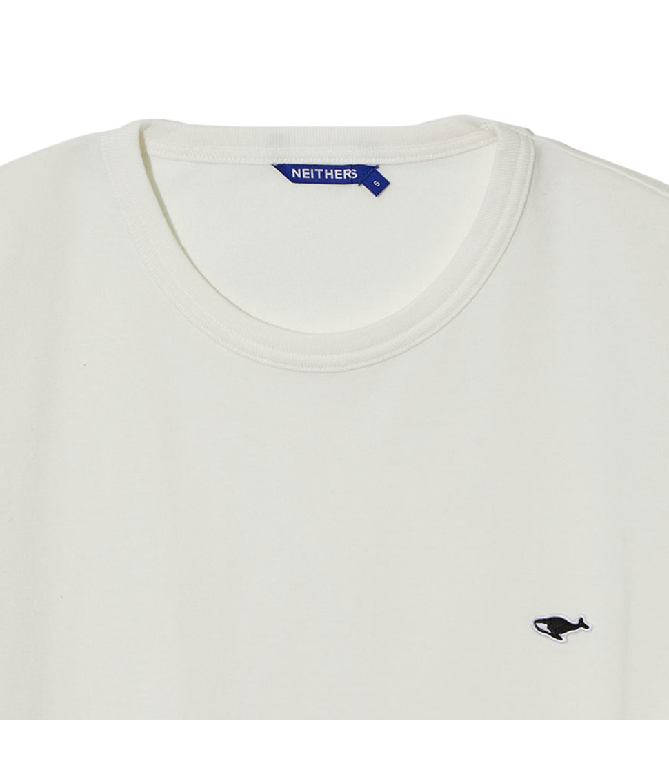 [NEITHERS] BASIC L/S T-SHIRT &#039;OFF WHITE&#039;