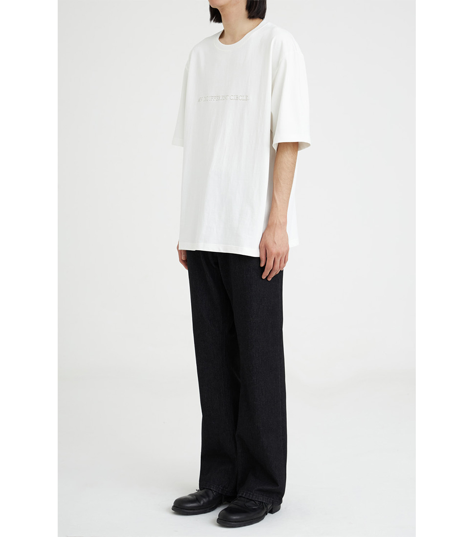 [YOUTH] H/S EMBROIDERY T-SHIRT &#039;WHITE&#039;