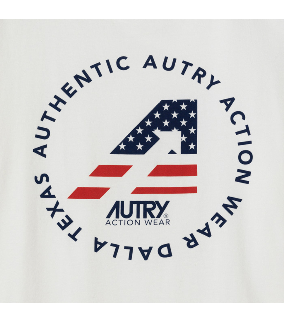 [AUTRY]T-SHIRT ICONIC MAN AUTENTIC &#039;WHITE&#039;