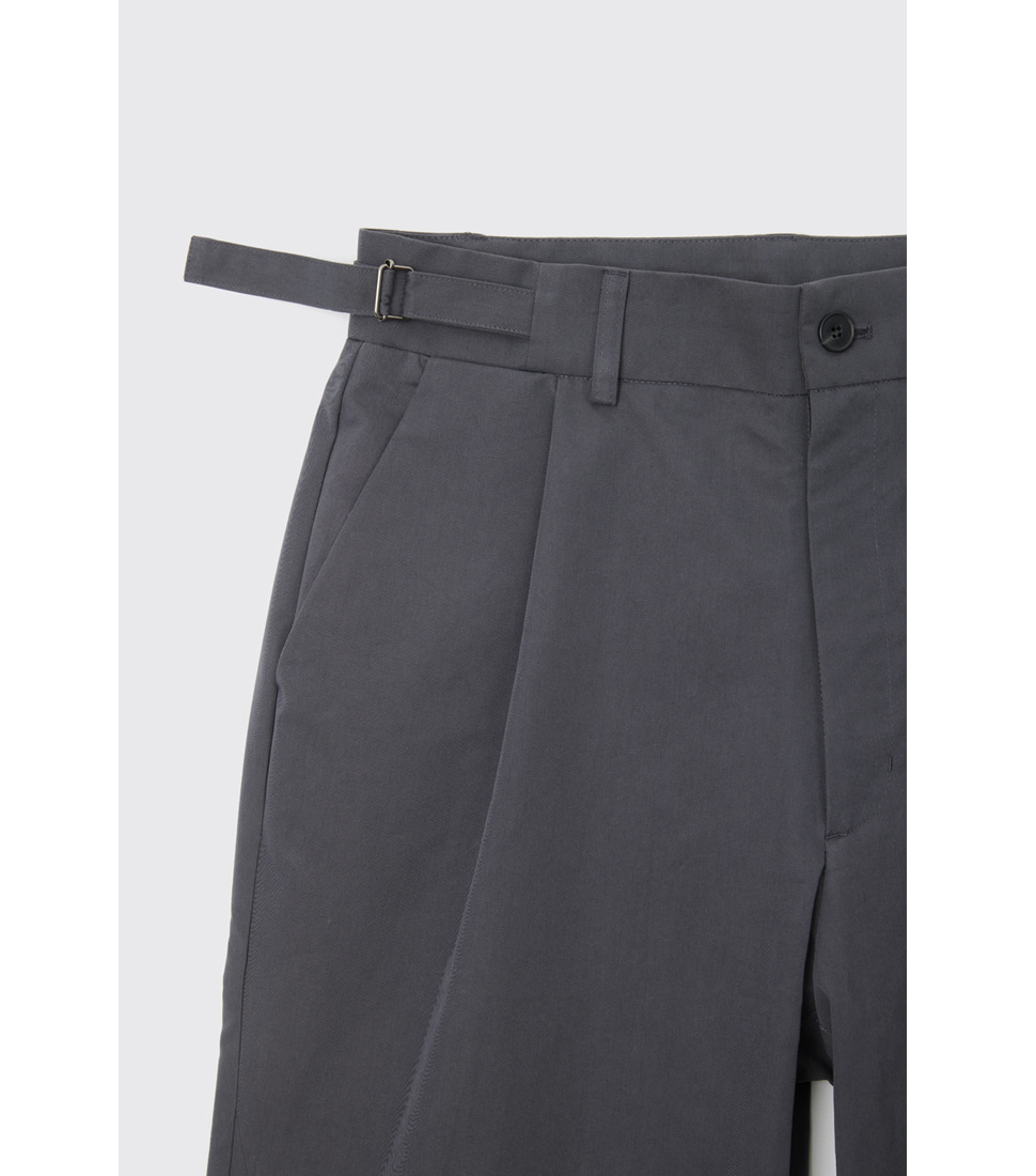 [HATCHINGROOM]TRIANGLE TROUSERS&#039;CHARCOAL&#039;