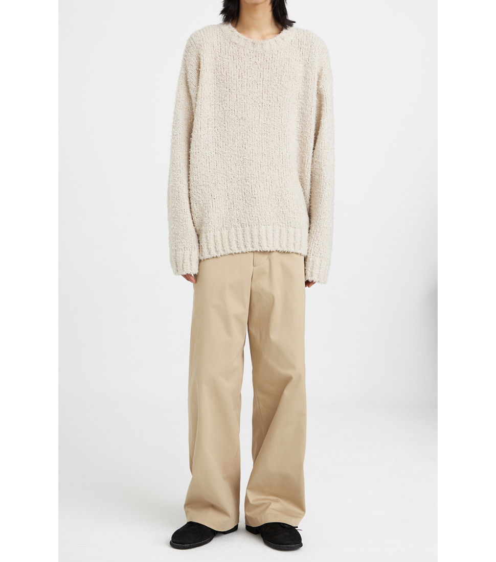 [YOUTH] WIDE CHINO PANTS &#039;BEIGE&#039;