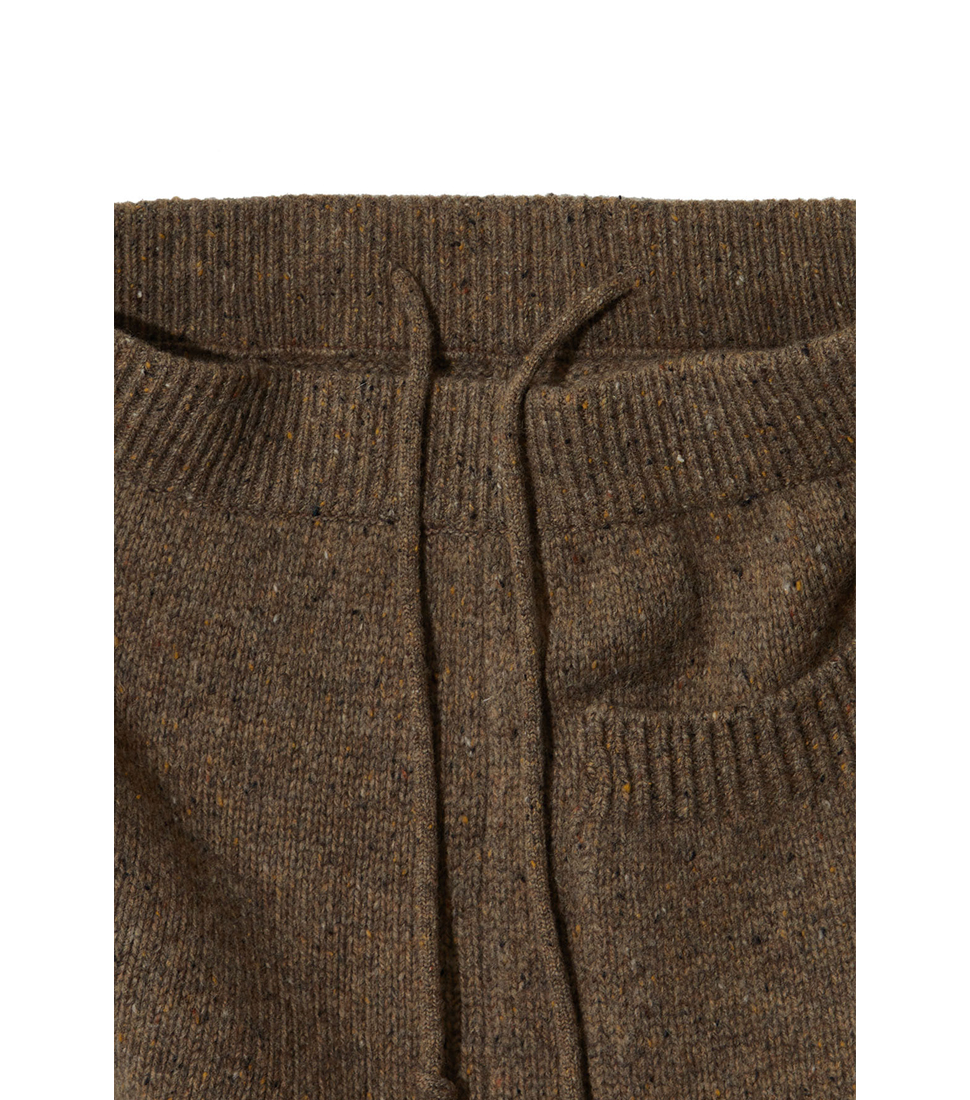 [NEITHERS] OVERSIZED KNITTED PANTS &#039;TAUPE&#039;