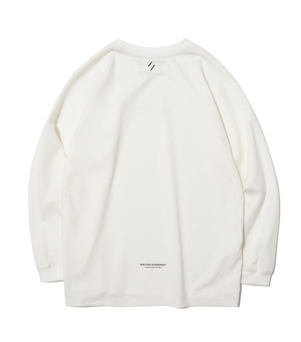 [WELTER EXPERIMENT]WLT009_STANDARD LONG SLEEVE&#039;WHITE&#039;