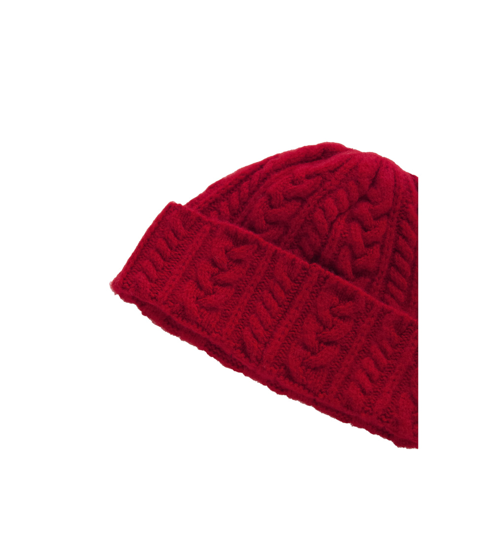 [HOWLIN] CABLE FESTIVAL HAT‘RED FIRE’