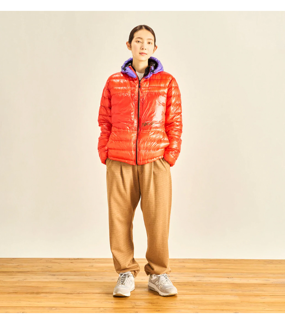 [NANGA]AERIAL DOWN PARKA PACKABLE&#039;RED&#039;
