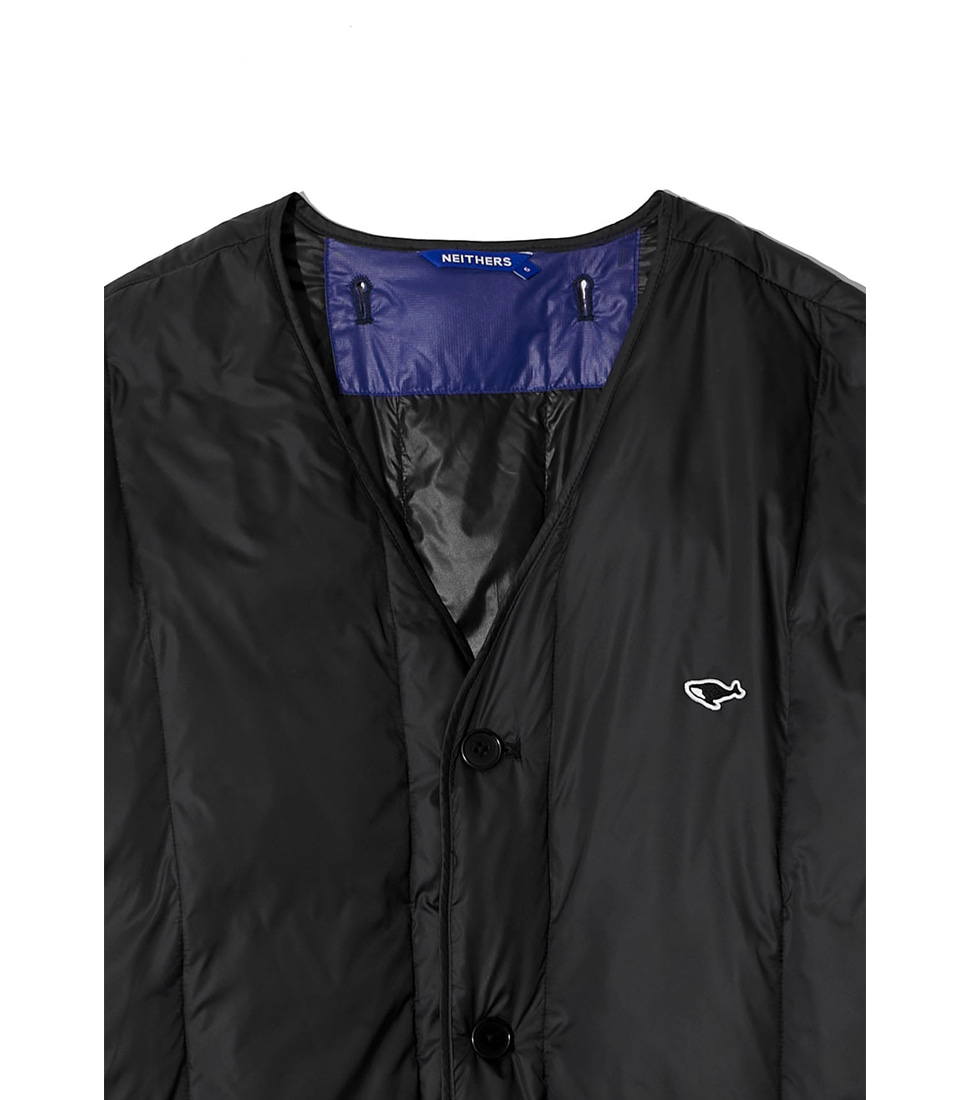 [NEITHERS] GOOSE DOWN L/S INNER JACKET &#039;BLACK&#039;